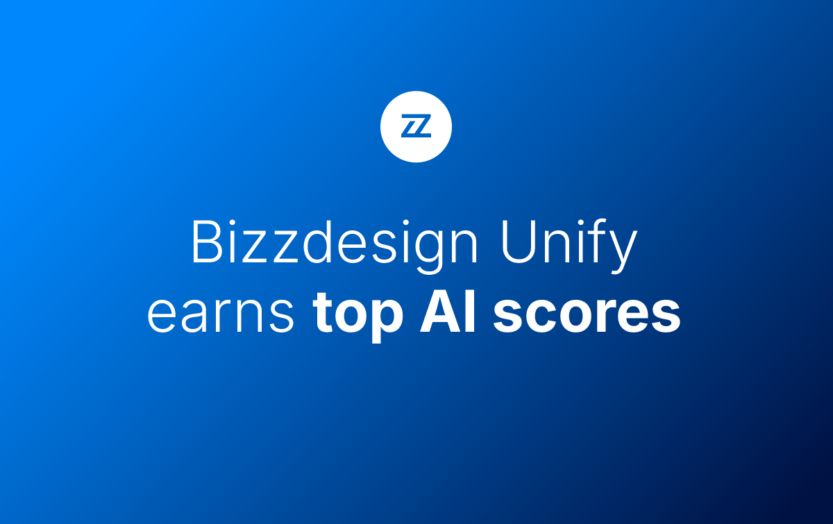 Bizzdesign Unify earns high scores in an independent assessment, including for AI, integrations and architecture decision records. 