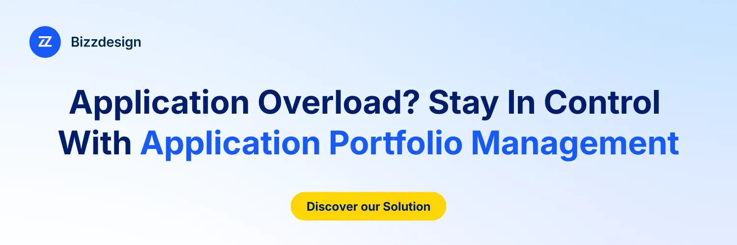 Discover our Bizzdesign Application Portfolio Management
